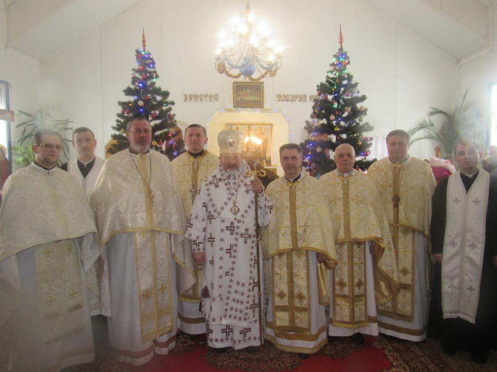 Пастирський візит Митрополита Ігоря на храмовий празник Св. Василія Великого (Рясне1)